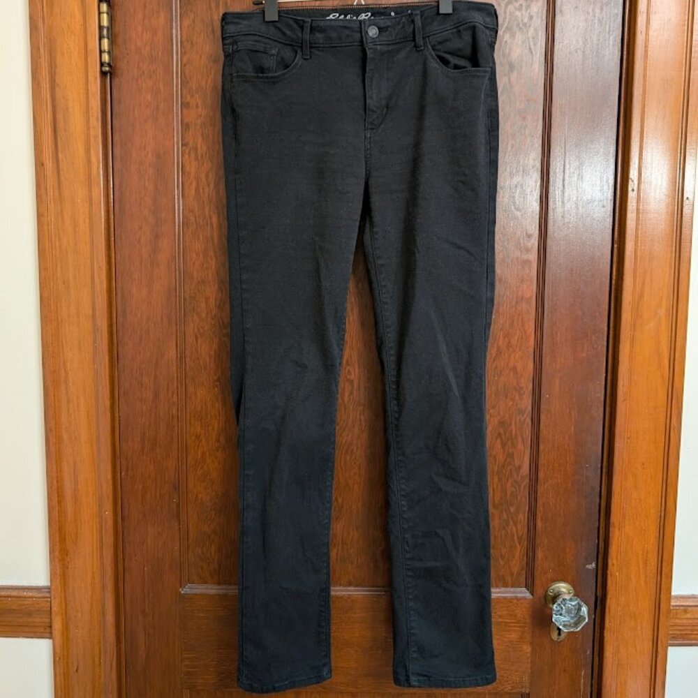 Eddie Bauer Slightly Curvy Slim Straight Leg Jeans